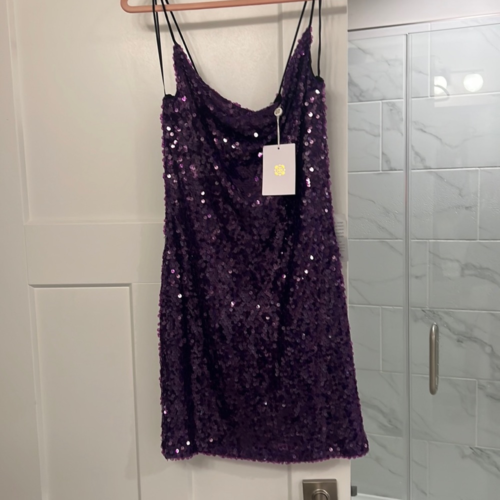 WAYF sequin dress